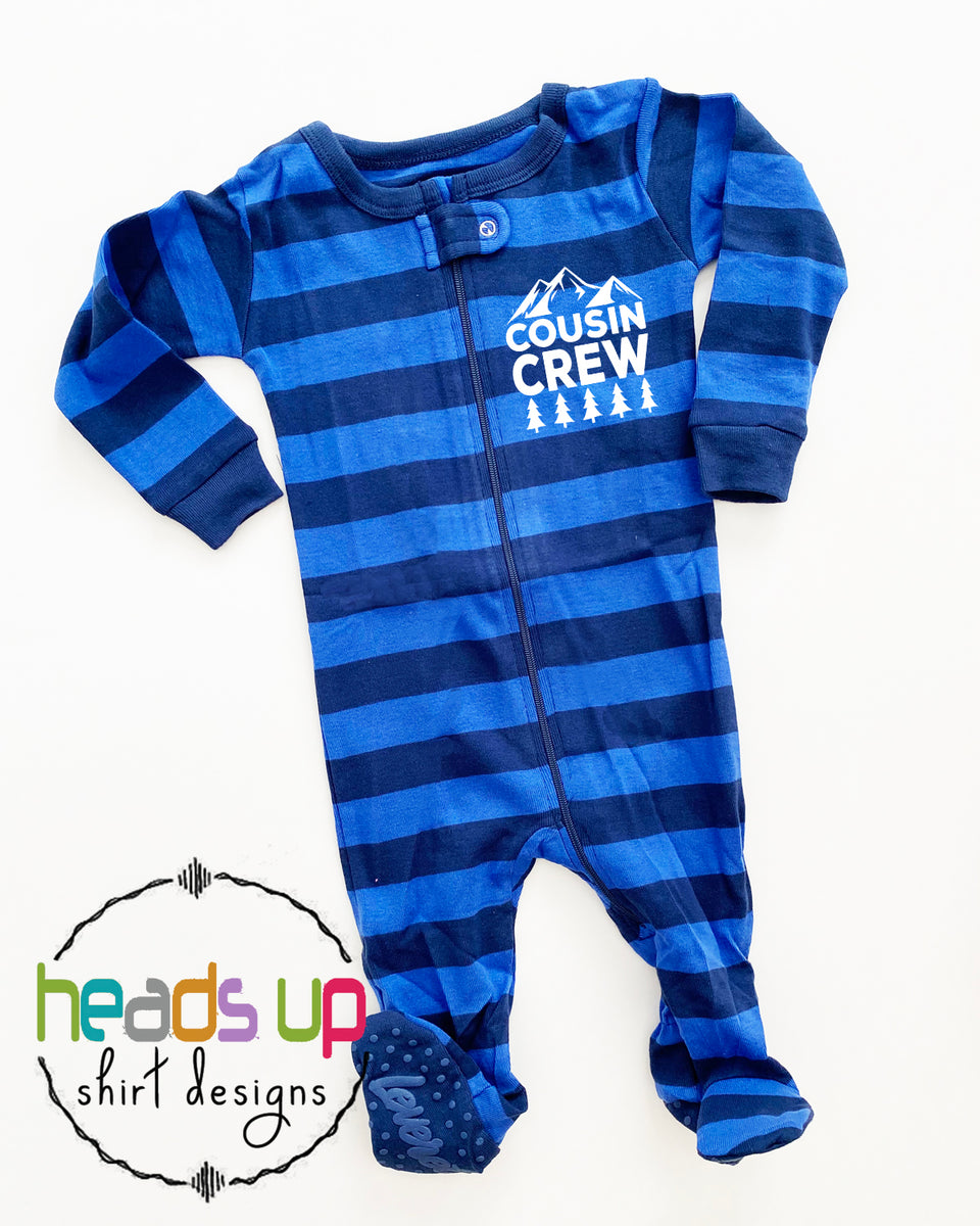 Cousin Crew Mtn Pajamas Heads Up Shirts