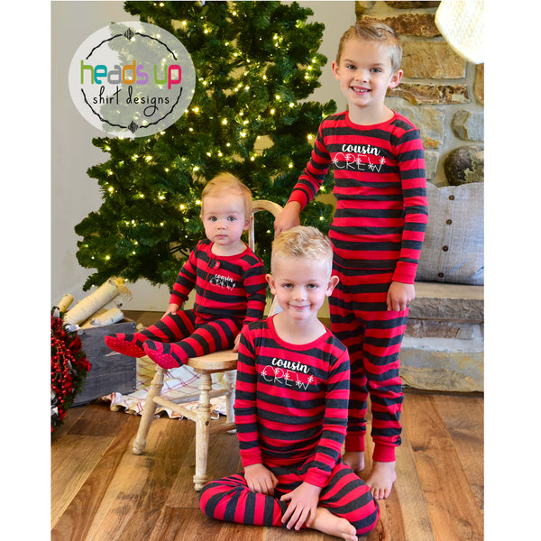 Cousin Crew Snowflake Pajamas – Heads Up Shirts